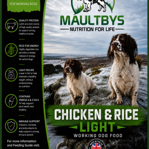 Hypoallergenic Chicken and Rice Light