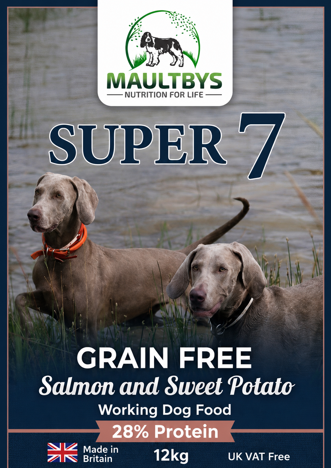 Super 7 Grain Free Salmon and Sweet Potato