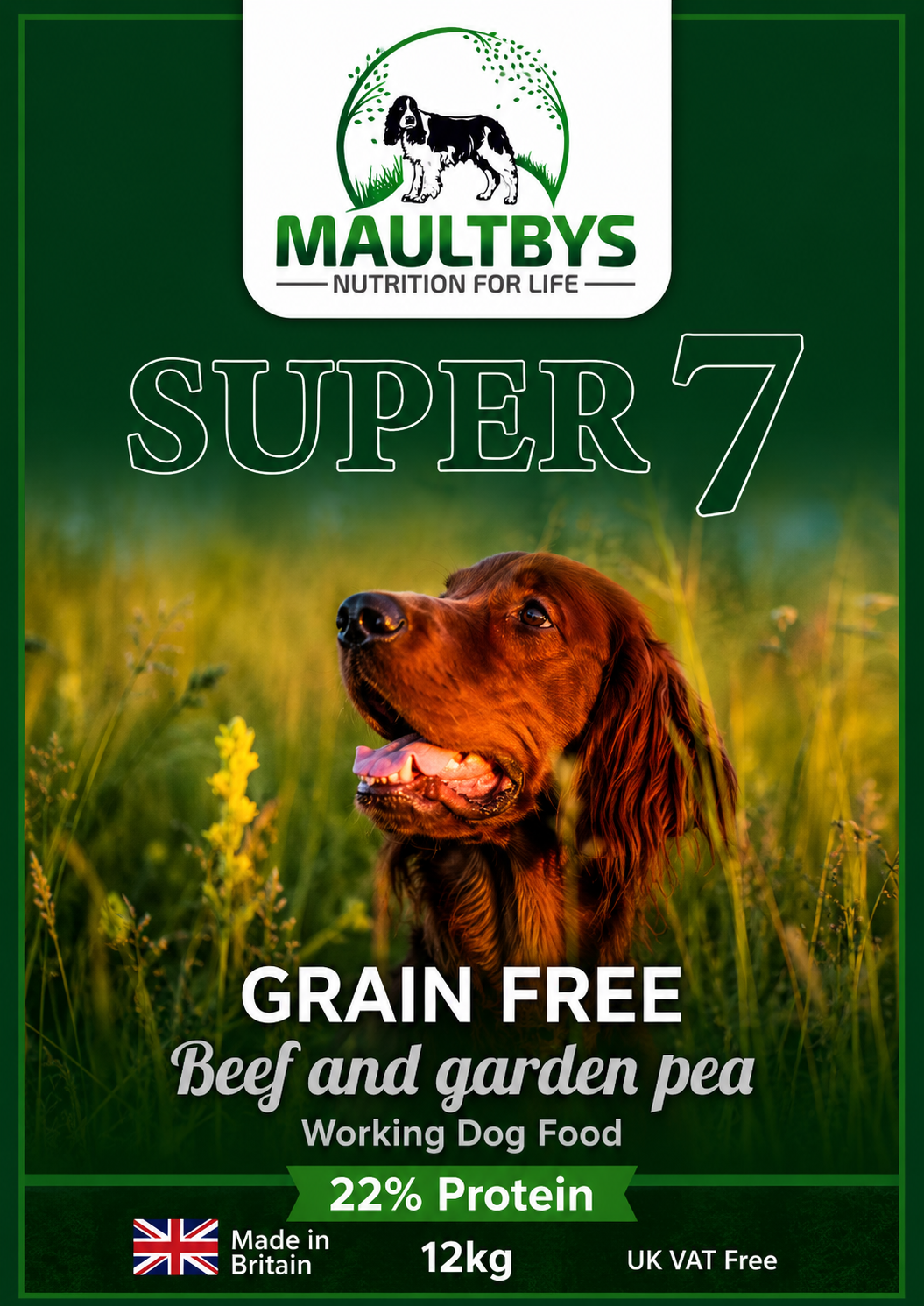 Super 7 Grain Free Beef & Garden Pea